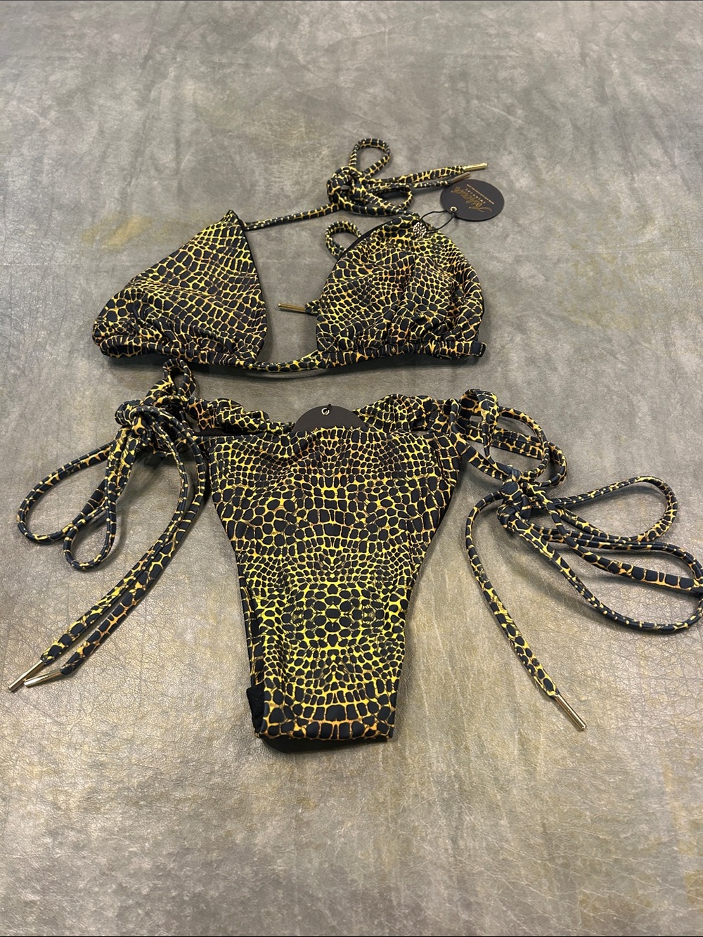 Asherah Swim Spotted Bikini Set